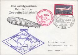 1981  Südamerikafahrt des Luftschiffs "Graf Zeppelin"