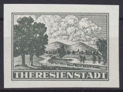 1943  Zulassungsmarke Theresienstadt