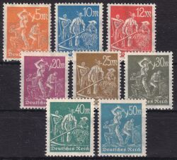 1922  Freimarken: Arbeiter