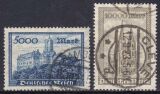 1923  Freimarken: Wartburg und Kölner Dom