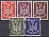 1923  Flugpostmarken: Holztaube
