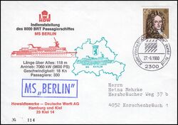 1980  Passagierschiff MS Berlin 