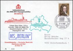 1980  Passagierschiff MS "Berlin"