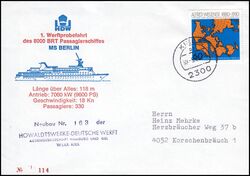 1980  Passagierschiff MS Berlin 
