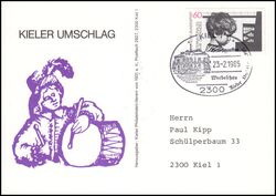 1985  Kieler Umschlag - Sonderkarte