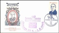 1986  Amtliches Bundespost-Ausstellungs-Cachet  Chicago 1986