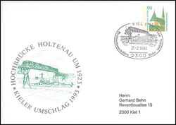 1993  Kieler Umschlag - Sonderganzsache
