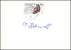 Paul Braendli - Präsident des Europäischen Patentamtes