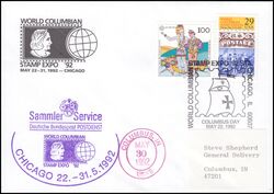 1992  World Columbian Stamp Expo 92
