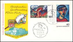 1974  Briefmarken Großtauschtag Rhein-Rhur