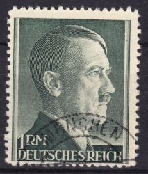 1942  Freimarken: Adolf Hitler