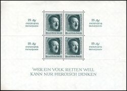 1937  Reichsparteitag in Nürnberg - Block