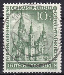 1953  Wiederaufbau der Kaiser-Wilhelm-Gedächtniskirche