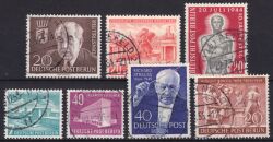 1954  versch. Markenausgaben Berlin