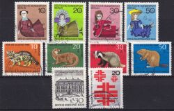 1968  Jahrgang - gestempelt