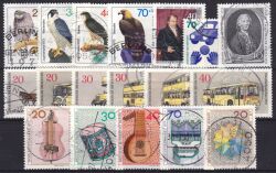 1973  Jahrgang - gestempelt