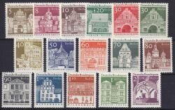 1966  Freimarken: Deutsche Bauwerke