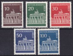 1966  Freimarken: Brandenburger Tor