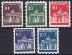 1966  Freimarken: Brandenburger Tor