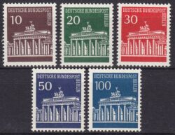 1966  Freimarken: Brandenburger Tor