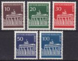 1966  Freimarken: Brandenburger Tor
