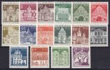 1966  Freimarken: Deutsche Bauwerke