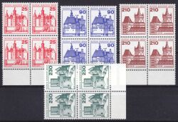 1978  Freimarken: Burgen und Schlösser aus Bogen