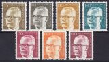 1972  Freimarken: Bundespräsident Gustav Heinemann