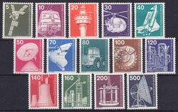 1975  Freimarken: Industrie & Technik