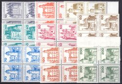 1977  Freimarken: Burgen und Schlösser aus Bogen