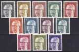 1970  Freimarken: Bundespräsident Gustav Heinemann