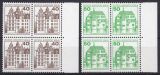 1980  Freimarken: Burgen und Schlösser aus Bogen