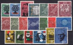 1960  Jahrgang - gestempelt