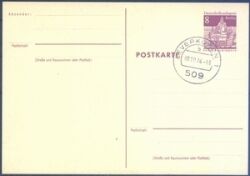 1966  Deutsche Bauwerke - Postkarte