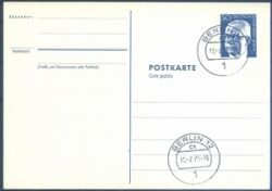 1974  Gustav Heinemann - Postkarte