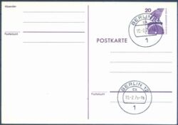 1974  Unfallverhütung - Postkarte
