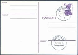 1974  Unfallverhtung - Postkarte