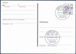 1984  Burgen & Schlösser - Postkarte