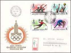 1980  Olympische Sommerspiele in Moskau