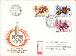 1980  Olympische Sommerspiele in Moskau