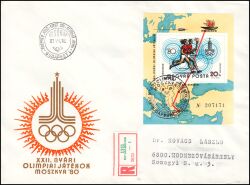 1980  Olympische Sommerspiele in Moskau