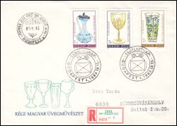 1980  Tag der Briefmarke - Altungarische Glaskunst