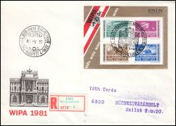 1981  Internationale Briefmarkenausstellung WIPA 1981