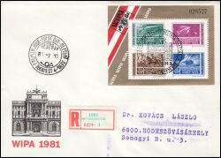 1981  Internationale Briefmarkenausstellung WIPA 1981