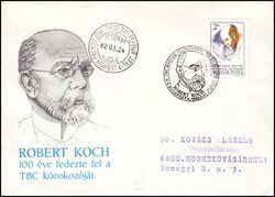 1982  Entdeckung des Tuberkulose-Erregers durch Robert Koch