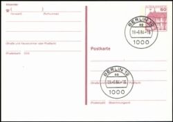 1982  Burgen & Schlösser - Postkarte