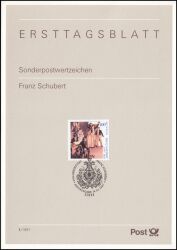 1997  Amtliche Ersttagsblätter im kompl. Jahrgang