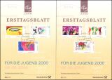 2000  Amtliche Ersttagsblätter im kompl. Jahrgang