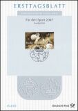 2007  Amtliche Ersttagsblätter im kompl. Jahrgang