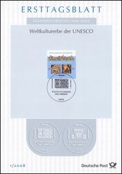 2008  Amtliche Ersttagsbltter im kompl. Jahrgang